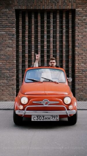 Sergey Mezentsev Instagram - Долгожданный подробный рассказ про мой Fiat 500 1971 года выпуска. 

Смотрите на ютуб канале «Тачка под задачку»! Ссылка в сториз

26 лошадиных сил и разгон до 100 км/ч за полчаса — и это абсолютно не важно, когда ты видишь этот авто на улице!

Смотрите новый выпуск Тачки под задачку и делитесь своими странными автомобильными мечтами в комментариях под видео.