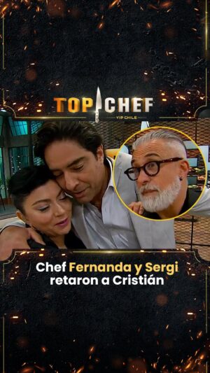 Sergi Arola Instagram - “Son como mamá y papá”

Cristián fue a descansar en plena prueba de eliminación, ¡y al jurado no le cayó nada bien!😅 Lo llamaron de vuelta para que retomara su rol de conductor en #TopChefCHV 🔪