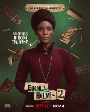 Serrana Su-Ling Bliss Instagram - Meet the Holmeses—again! Enola, Sherlock, Eudoria, and Tewkesbury are joined by an even more eccentric ensemble in ENOLA HOLMES 2, only on Netflix in two weeks! #enolaholmes2 #netflix