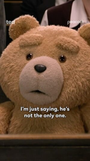 Seth MacFarlane Instagram - Who was brought to life and has 2 paws? This guy 🧸

#ted: The Event Series is streaming now on Peacock.