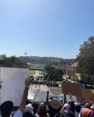 Seychelle Gabriel Instagram - Some pics from UCLA’s anti-genocide encampment last week before the police violently tore it down that night. It was a really communal and collaborative space before that. The last 3 slides show some history and recent statistics. How many more kids have to die in the name of “self defense”?
▫️
Keep eyes on Rafah in Gaza and El Fasher in Darfur. Free Palestine & Sudan // لا للحرب