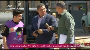 Seyed Ahmadreza Mousavi Instagram - به هدف رسیدن نیاز به تمرین داره چه مرد آهنی بشی چه بازیگر آهنی .قسمتی از برنامه مردان آهنی شبکه سه سیما