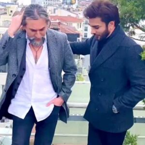 Sezgin Erdemir Instagram - You'll never know when and how you'll meet a dear person and feel the connection between when the topic is art and music. It just may happen out of the blue. Thanks to this talented actor Imran Abbas was kind enough to invite me to his show and blessed me with his warm welcoming and the conversation we had. More to talk about in a few days and no doubt more to work together soon enough. 
@imranabbas.official