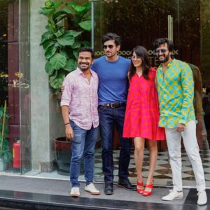 Shaad Randhawa Instagram - Thank you @geneliad @riteishd for making @imaginemeats x @bayroutedining launch such a grand success.. Thank you to all our friends who were there to support our endeavour.. @imaginemeats new menu now available at a @bayroutedining outlet nearest to u !