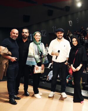 Shabnam Ghorbani Instagram - اکران مردمی #تمساح خونی در مشهد ❤️