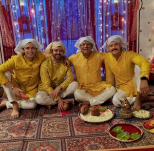Shagun Pandey Instagram - THE BOYS 🔥♥️ 

Keep watching Mera Baalam Thanedar on @colorstv & @officialjiocinema Monday to Friday at 9.30 Pm. 

#newpost #trending #colors #jiocinema #merabaalamthanedaar