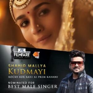 Shahid Mallya Instagram - I'm Feeling incredibly honored and grateful to be nominated by the Filmfare Awards for the Best Male Singer for my song "Kudmayi" from "Rocky and Rani"! 🎤🎶 A heartfelt thank you to all Jury Members and the amazing listeners who have shown immense love and support towards this track. Your appreciation means the world to me! 🙏❤️ #FilmfareAwards
@ipritamofficial  @karanjohar @filmfare  @amitabhbhattacharyaofficial @ranveersingh  @aliaabhatt @dharmamovies @aapkadharam @azmishabana18 @jaya_bachchan_  #BestMaleSinger #Kudmayi #RockyAndRani #Grateful