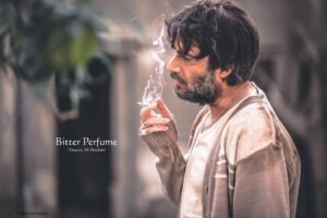 Shahram Haghighatdoust Instagram - فيلم سينمايي عطر تلخ 
قصه اي و نقشي ديگر كه به ثمر بنشيند و به يادگار بماند. 
كارگردان علي ابراهيمي عزيز 
مدير فيلمبرداري ساعد نيك ذات عزيز
پي نوشت : در حال فيلمبرداري...
عكس مهران بي پروا
