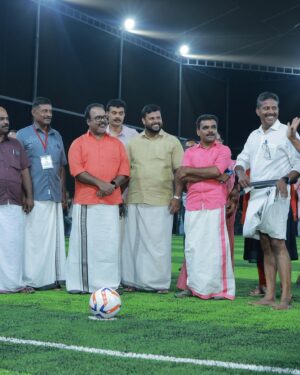 Shaiju Damodaran Instagram - പാലക്കാട് മണ്ണാർക്കാട് തെങ്കരയിലെ മൗണ്ട്സ് സ്പോർട്സ് ലാൻഡ് ഉദ്ഘാടന ചടങ്ങിൽ നിന്ന്. @mountzsports
