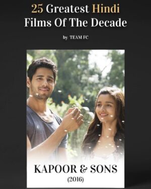 Shakun Batra Instagram - Privileged to be on the list! Thank you @filmcompanion @karanjohar @ayeshadevitre @apoorva1972 @dharmamovies @aliaabhatt @sidmalhotra @fawadkhan81 #rishikapoor #ratna #rajat and every member of the cast and crew. 
https://www.filmcompanion.in/fc-decades/pages/hindi.html