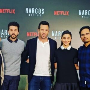 Shakun Batra Instagram - #narcos - the real gangsters 
@diegoluna_ @mvegapena @aliaabhatt #ericnewman @netflix_in