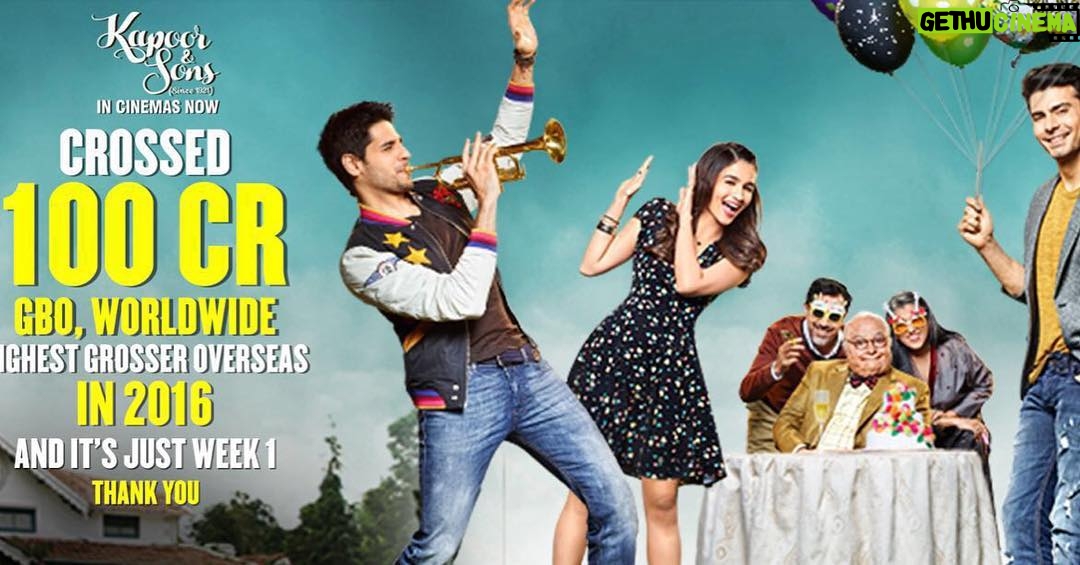 Shakun Batra - 2.2K Likes - A big thank you for so much love!! #kapoorandsons @aliaabhatt @fawadkhan81 @s1dofficial @karanjohar