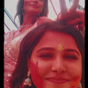 Shalu Shreya Instagram - Throwback Holi pictures 🌈💜💙💚💛🧡❤️💗🔫