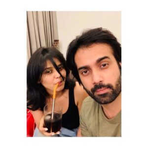 Shalu Shreya Instagram - From our childhood friendship to my blood group AB  
Cheers! 🥂