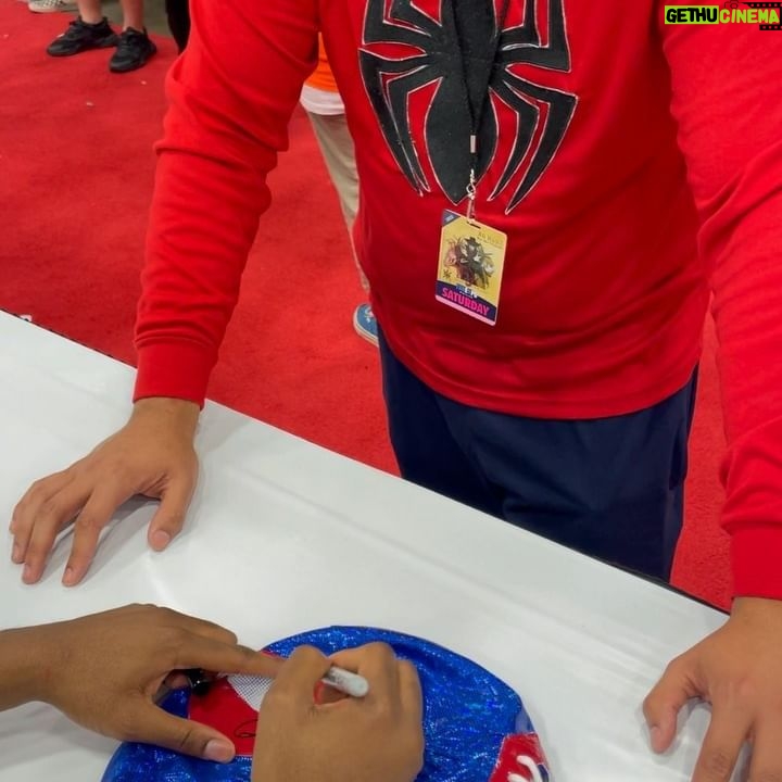 Shameik Moore - 81.5K Likes - Dallas!!!! Yāall came out and showed LOVE! The response to the movie is the best part of the whole experience!!! Next ComiCon is Galaxycon in Raleigh NC on July 29 and 30th! See you there! #SpidermanAcrossTheSpiderVerse