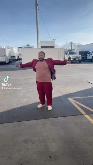 Shamon Brown Jr. Instagram - The wind was a paid actor😮‍💨🥂😂