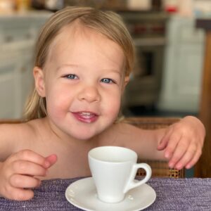 Shane Smith Instagram - She just loves coffee. (Relax it’s milk).