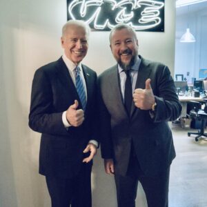 Shane Smith Instagram - That day the then Veep now President elect came and spent the day at VICE on N10th in BK and disrupted the disrupters. Congrats Joe. Long time coming.
