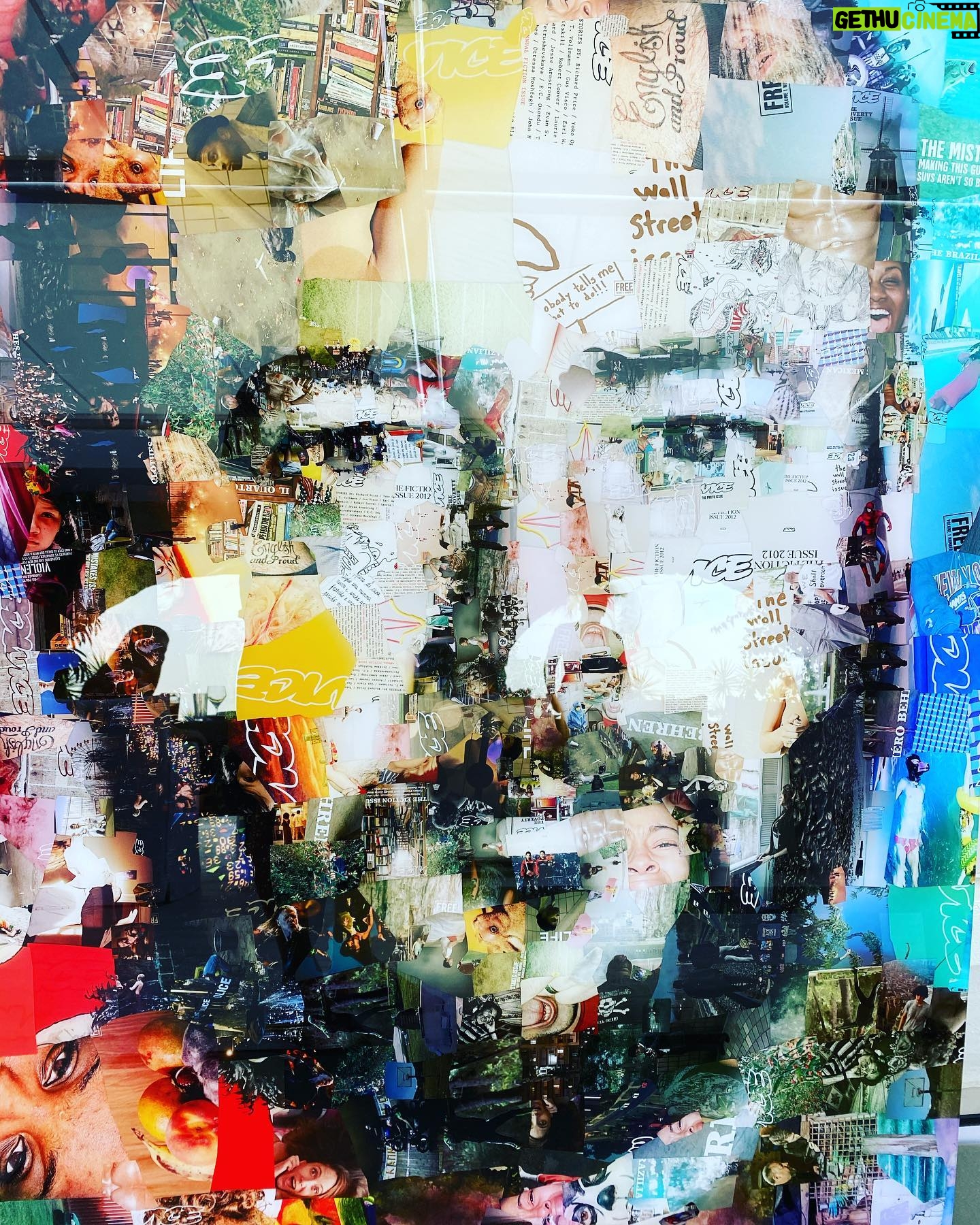 Shane Smith - 2K Likes - One of my best buddies made this for me from old VICE issues for my birthday. It made me reflect on my life. It filled me with happiness to look back on this life. I wish everyone only love and good vibes during this most fucking crazy of times. If we stay positive. If we stay strong. We can do or accomplish anything.