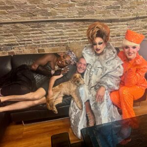 Shannel Instagram - Don’t go wasting your emotion
Lay all your love on me 
Last night at G-A-Y 
Backstage at @heavenlgbtclub 
@jacobdivapuppy sharing his devotion 
Laying on the sofa with @rupaulsdragrace #AllStars9 @theofficialshannel, @sonofatutu & @alfieordinary 
#DragRace
