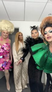 Shannel Instagram - #AllStars9 Press Tour Day 3. Stay Tuned. 💚

@ninawest @vanessavanjie @gottmik @roxxxyandrews 

#rupaulsdragrace #paramountplus #worldofwonder #shannel