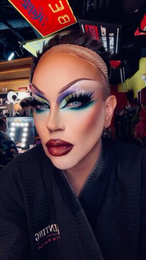 Shannel Instagram - Played in some colors today 🌈 

#shannel #dragbrunchvegas #allstars9 #vossevents