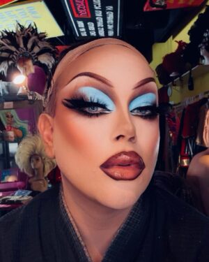 Shannel Instagram - I AM OBSESSED 👏 👏 👏 

Just LOOK at this eyeshadow from @danessa_myricks (Colorfix Pastels) 🤩🤩🤩

I went this week and got some new (and my GO TOs) makeup to play with! 

Always in love with @onesize line: Secure The Blur” primer, “On Til Dawn” setting spray, and “Point Made” black liner.

Cheeks by @narsissist 
👁️ @anastasiabeverlyhills “Soft Glam” Palette 

Feeling like a SUPERSTAR today for @dragbrunchvegas 

#shannel #vossevents #dragbrunch #dragbrunchvegas #allstars9