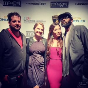 Shannon Lucio Instagram - Partying at #mongreltiff with these lovely people @natasha_gargiulo , @sedwardskc , @robert_paschall_jr #TIFF #ilovemylife #movies