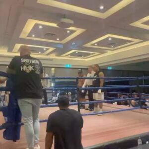 Shannon O'Connell Instagram - When I first started coaching again I was adamant I didn’t want to train fighters.
Then this bloke comes along… I decided to do a bit with him and just take it as it comes. His dedication and work ethic made it impossible to turn away. 
He was 150kg which was 40kg up from where he wanted to be. I had him doing running programs and he pushed through bruising and pain in his feet from trying to run with all the extra weight but he never stopped, not once unless I made him. Not once did he ever shy away from hard sparring no matter the experience level they had over him. He did the rounds and grew from every session. 
Tonight he climbed back in the ring 30kg down (see the difference in his photos) and after 6 years out of the game and won with a first round TKO. 
VERY FKN PROUD COACH !!! And what a support crew he had there too 🙌🏽
Big thank you to @jamiemyerproductions for putting him on ! #clerkeazykatoa #proudcoach #heavyweightboxing #shotgunboxing