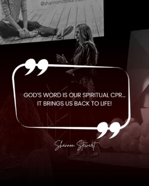 Shannon Stewart Instagram - “The Spirit gives life; the flesh counts for nothing. The words I have spoken to you—they are full of the Spirit and life.” John 6:63 ❤️