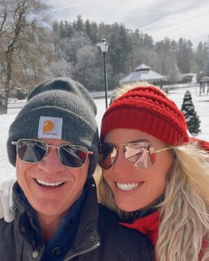 Shannon Stewart Instagram - Quick trip to Blowing Rock… because we had to get back for meetings, work, etc. Blowing Rock is a charming city and it looked so beautiful with a blanket of freshly fallen snow covering the buildings, trees, and streets! Mike has been wanting it to snow in Raleigh.. it hasn’t yet, but we had the opportunity to see it there! ❄️❄️❄️ Our friend who owns the place we stayed at has a hot tub off the kitchen on the second floor. I have never been in a hot tub before when it was snowing outside! I felt like I was on The Bachelor! It was actually a lot of fun! We also stopped by one of our favorite boot stores, @watsonattawestern . If you ever get a chance to go there you should! It’s been in business for 55 years and the owner, Ellen, still works there almost everyday. She is so sweet. ☺️🫶🏻🩷
