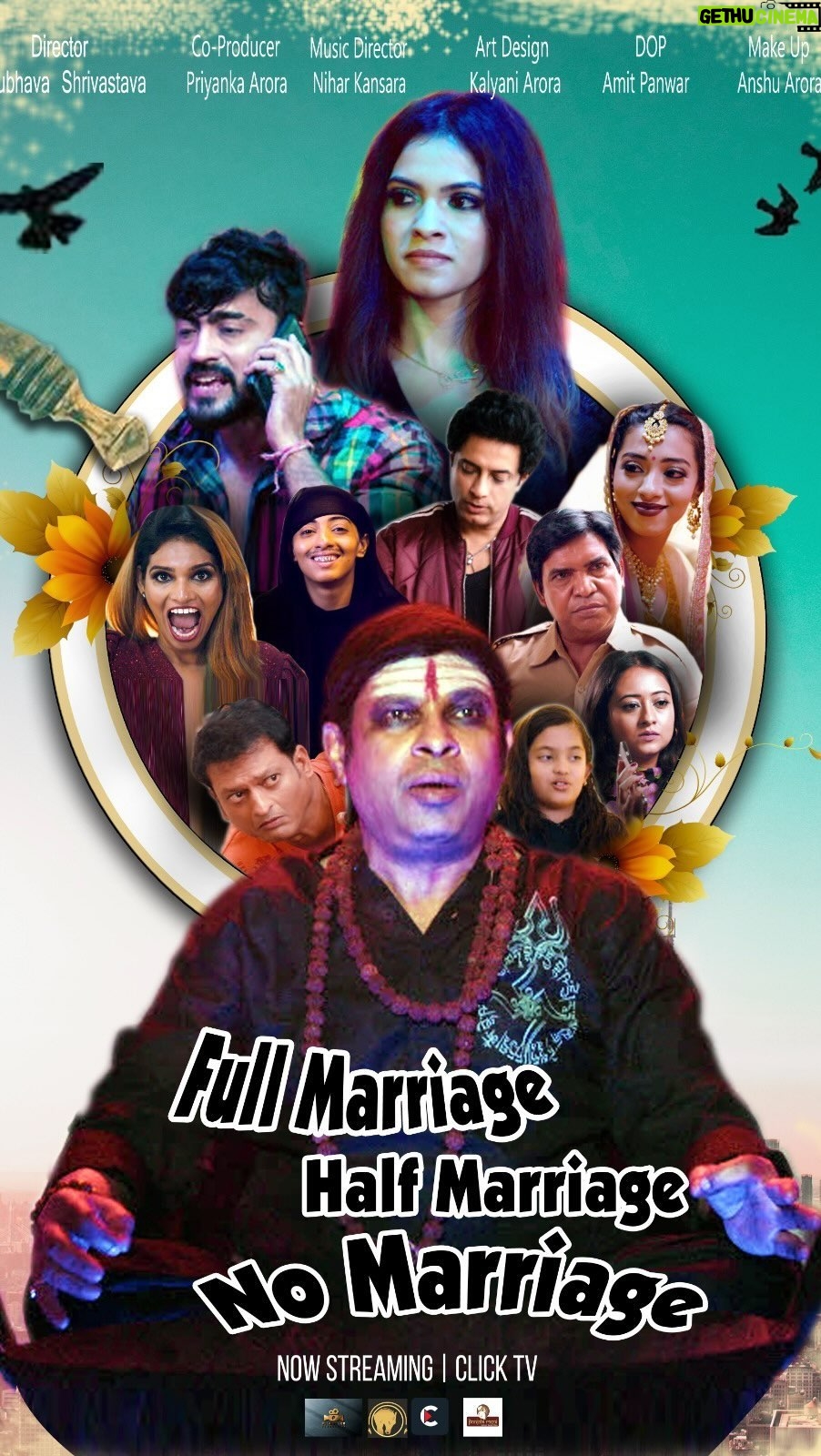 Shantanu Bhamare - 19.3K Likes - #webseries Trailer Full Marriage Half Marriage No Marriage | Priyanka Arora | Anubhava Shrivastava | Peeping Tom Productions | ClickTV 💯🤟❤️
I have played role of a Vashikaran Baba !
YouTube Link : https://youtu.be/Em6ZklgGc6Y
For latest updates and to watch my upcoming videos please Subscribe to my YouTube Channel, Like and Comment on the Video on the YouTube ! 💯👍🙏🙏🙏 and Share / Forward it in all your Whatsapp Groups, in all your Contacts, with your Families, Relatives, Friends, Colleagues, in your various Associations and in your Wide Network 💯👍🙏🙏🙏
Watch Full Web Series @Website Link : https://www.clicknplays.com/shows/details/full-marriage-half-marriage-no-marriage/22
Watch Full Web Series @ ClickTV App : https://play.google.com/store/apps/details?id=com.clicktventertainment.clicknplays
Producer : Shonal Bose
Co-Producer : Priyanka Arora
Production Company : Peeping Tom Productions
Genre : Comedy, Drama
Writer : Anubhava Shrivastava
Director :Anubhava Shrivastava
DOP :Amit Panwar
Cast : Dhiraj Vijay Dixit, Anshu Aurora, Shantanu Bhamare, Mohaq Kansara, Neeraj Roy Kumar, Deepak Kumar, Kalyani Arora, Pratiksha Chavan, Madhuri Pawar, Chhaya Suresh Wagh, Soumya Milind Wagh
Makeup Artist : Anshu Arora
No. of Episodes : 4