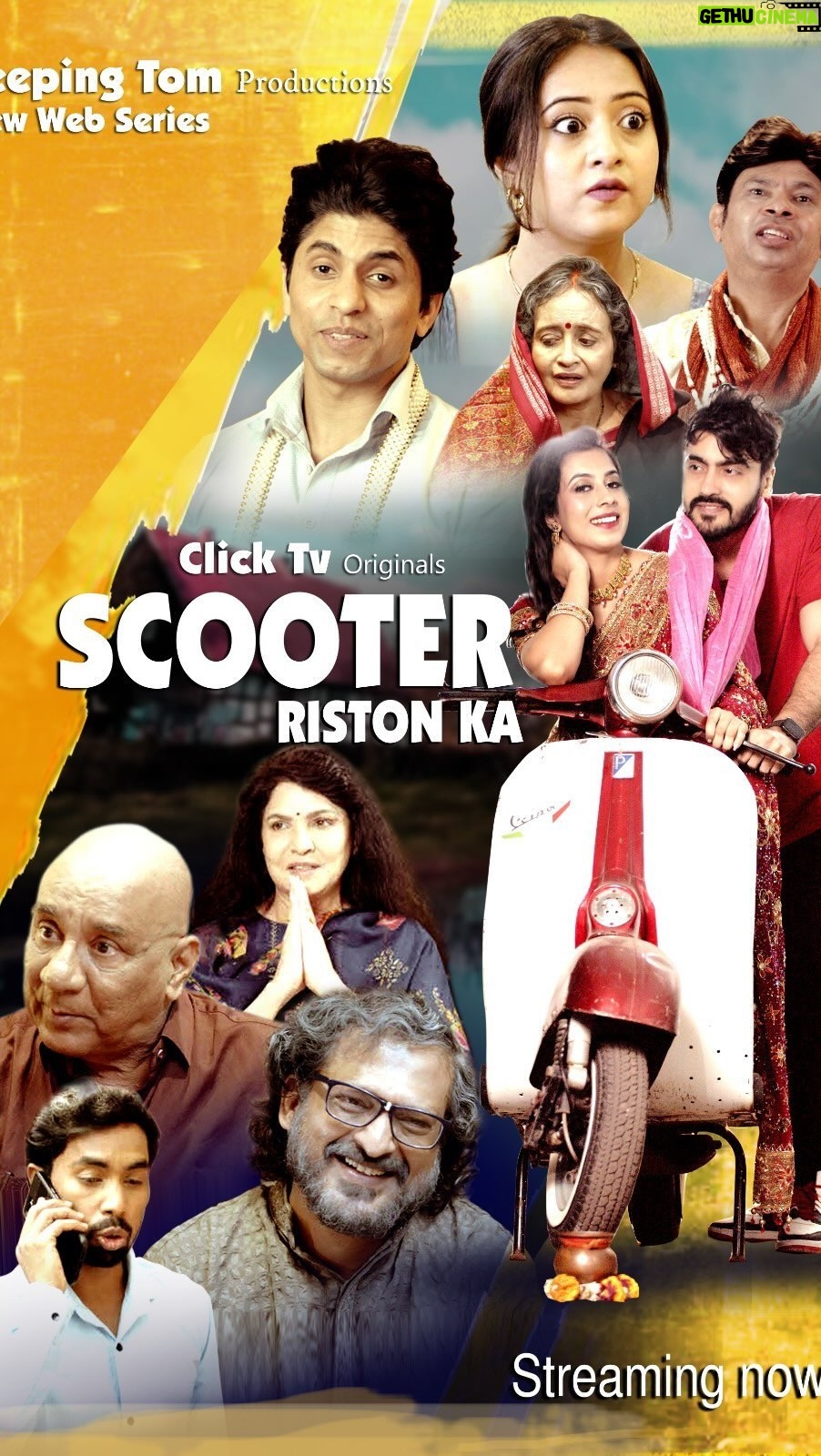 Shantanu Bhamare - 19.3K Likes - #webseries Trailer Scooter Riston Ka | Priyanka Arora | Anubhava Shrivastava | Peeping Tom Productions | ClickTV 💯🤟❤️
I have played role of a Groom!
YouTube Link : https://youtu.be/nRF70T-4n_0
For latest updates and to watch my upcoming videos please Subscribe to my YouTube Channel, Like and Comment on the Video on the YouTube ! 💯👍🙏🙏🙏 and Share / Forward it in all your Whatsapp Groups, in all your Contacts, with your Families, Relatives, Friends, Colleagues, in your various Associations and in your Wide Network 💯👍🙏🙏🙏
Watch Full Web Series @Website Link : https://www.clicknplays.com/shows/details/scooter-rishton-ka/23
Watch Full Web Series @ ClickTV App : https://play.google.com/store/apps/details?id=com.clicktventertainment.clicknplays
Producer :Shonal Bose
Co-Producer : Priyanka Arora
Production Company :Peeping Tom Productions
Genre :Comedy,Drama
Writer :Anubhava Shrivastava
Director: Priyanka Arora
DOP : Amit Panwar
Cast : Dhiraj Vijay Dixit, Tamanna Singh, Shantanu Bhamare, Deepak Kumar, Prakash Rane, Mohaq Kansara, Neeraj Roy Kumar, Rahul Malhotra, Aishwarya Ganesh
Makeup Artist :Anshu Arora
No. of Episodes :5