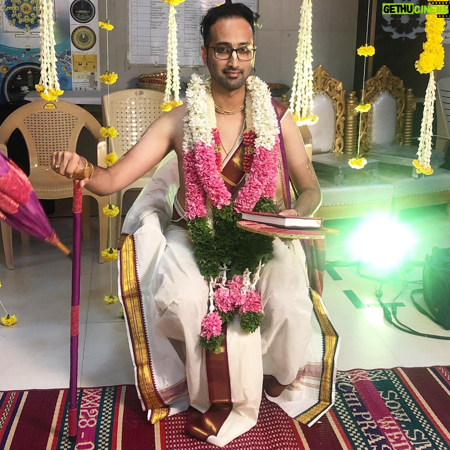 Shanthi Krishna - 618 Likes - The new wedding norm fashion, virtual best wishes and blessings, YouTube live streaming and zoom were all part of my nephews wedding yesterday....,
1. Pandemic time wedding fashion norm - my daughter and myself š
2. How it was in 2019 B.C(before corona)š¤Øš¬
3. My charming nephew Prashant getting ready to start his Grihasthashrama journey š„³
4. The pretty bride Sneha with her older sis n daughter š
5. The wedding rituals being performed by my brother n sis in law šš„°
6. A candid selfie moment with my lovely daughter and niece in laws šš
7. My handsome nephews Siddharth n Prashant š
8. The virtual blessings from my father and mother ššš„°
9. A best wishes song dedication to the newly weds virtually from New York by my charming son.,
10. Finally the beautiful couple... God bless them with lots of happiness and love.., Please shower your best wishes and blessings too on them. Thank you ššš