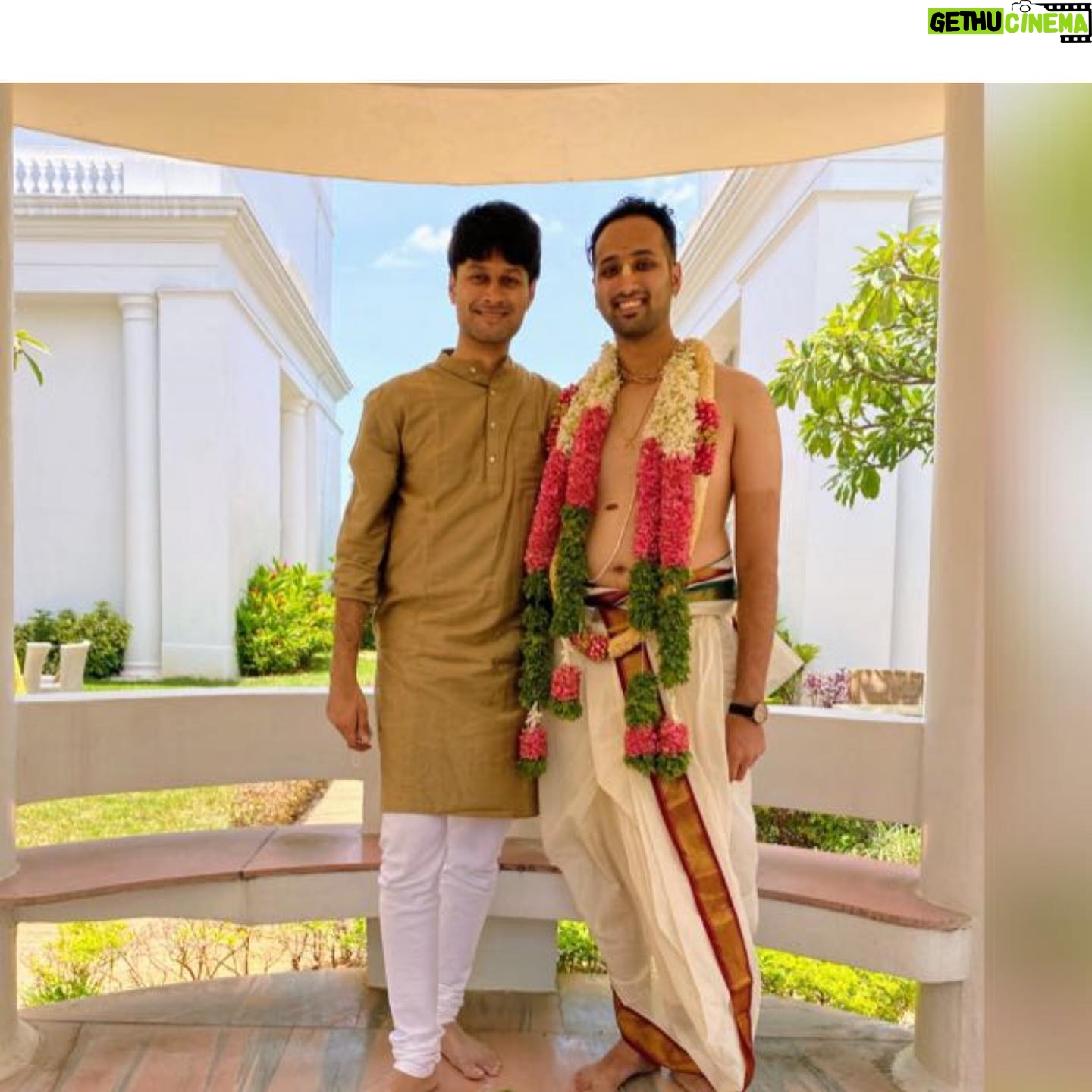Shanthi Krishna - 618 Likes - The new wedding norm fashion, virtual best wishes and blessings, YouTube live streaming and zoom were all part of my nephews wedding yesterday....,
1. Pandemic time wedding fashion norm - my daughter and myself š
2. How it was in 2019 B.C(before corona)š¤Øš¬
3. My charming nephew Prashant getting ready to start his Grihasthashrama journey š„³
4. The pretty bride Sneha with her older sis n daughter š
5. The wedding rituals being performed by my brother n sis in law šš„°
6. A candid selfie moment with my lovely daughter and niece in laws šš
7. My handsome nephews Siddharth n Prashant š
8. The virtual blessings from my father and mother ššš„°
9. A best wishes song dedication to the newly weds virtually from New York by my charming son.,
10. Finally the beautiful couple... God bless them with lots of happiness and love.., Please shower your best wishes and blessings too on them. Thank you ššš