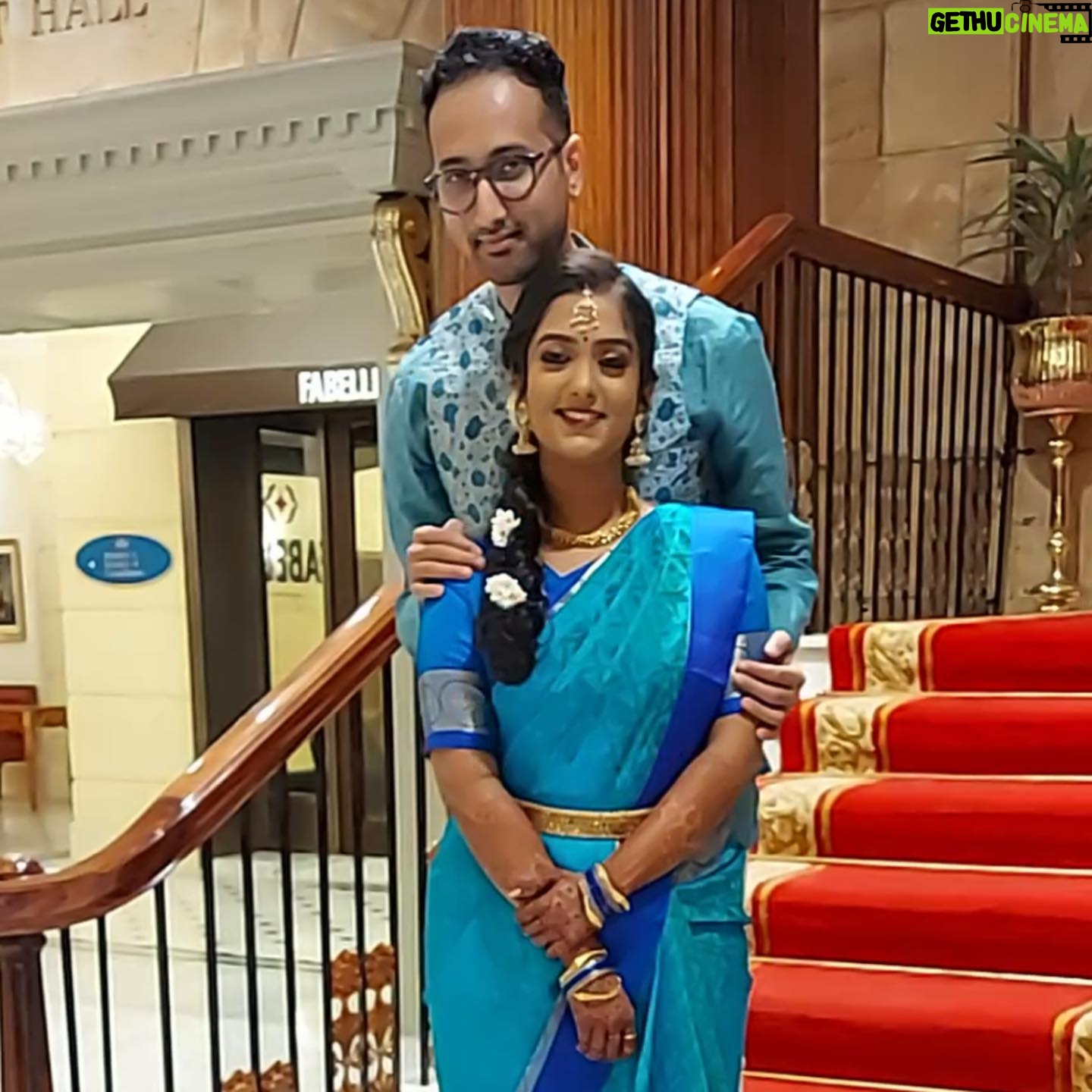 Shanthi Krishna - 618 Likes - The new wedding norm fashion, virtual best wishes and blessings, YouTube live streaming and zoom were all part of my nephews wedding yesterday....,
1. Pandemic time wedding fashion norm - my daughter and myself š
2. How it was in 2019 B.C(before corona)š¤Øš¬
3. My charming nephew Prashant getting ready to start his Grihasthashrama journey š„³
4. The pretty bride Sneha with her older sis n daughter š
5. The wedding rituals being performed by my brother n sis in law šš„°
6. A candid selfie moment with my lovely daughter and niece in laws šš
7. My handsome nephews Siddharth n Prashant š
8. The virtual blessings from my father and mother ššš„°
9. A best wishes song dedication to the newly weds virtually from New York by my charming son.,
10. Finally the beautiful couple... God bless them with lots of happiness and love.., Please shower your best wishes and blessings too on them. Thank you ššš