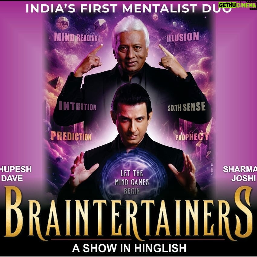 Sharman Joshi - 40.2K Likes - We are incredibly grateful for the overwhelming response to our Premier show of the Braintertainers!
The forthcoming dates for the show Braintertainers are:
- June 30th: St. Andrews, Bandra (Booking Link in Bio)
- August 18th: Nehru Center, Worli
- September 29th: Jamshed Bhabha (N.C.P.A.)
#braintertainers