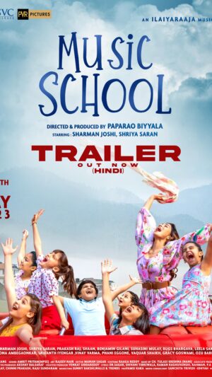Sharman Joshi Instagram - Experience the enchanting world of music through an inspiring story of #Musicschool ❤️

#MusicSchoolMovie in cinemas from May 12 in Hindi, Telugu and Tamil. 
Hindi Trailer out now. 

An Ilaiyaraaja’s Musical Magic

@sharmanjoshi @shriya_saran1109  #ilaiyaraaja @yaminifilms @paparaobiyyala @srivenkateswaracreations  @pvrpictures @adityamusicindia @adityamusictamil

@joinprakashraj @singer_shaan @mulay.suhasini @monaambegaonkar @bugskrishna  @shrikanth_iyyangar @sutradharactors @imvaquarshaikh @gracy.goswami @ozu.barua @rohanroy_actor @vivaanmunoth @siddhiksha_childartist  @karthikeyame @olivia_charan @aa.kalyani @khu_shisoni1905 @mokshapilli 

@deohanskiran @chinnilaljayaprakash @raagareddy @kmrajeev.nair @amrit.pritam_official @deba_chang @yaminibiyyala  @vrsiddareddy @akshaybalsaraf @wallsandtrends @anilandbhanu @vamsikaka @sunnybakshiinmumbai @sanchitatrivedi @idhyamedia 
#ilaiyaraaja75  #ilaiyaraajamusic #musicschoolmovietelugu  #musicschoolmoviehindi  #musicschoolmovietamil