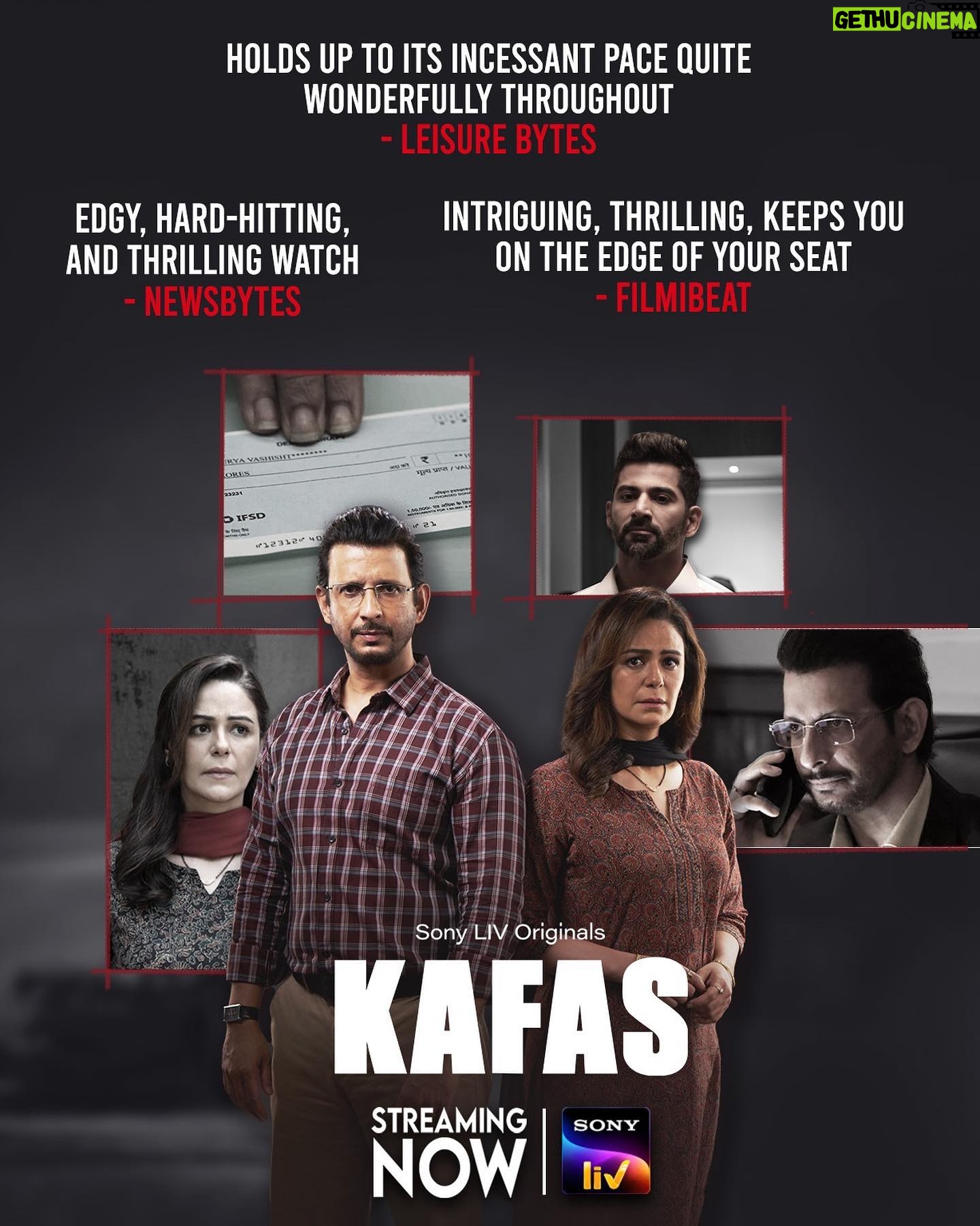 Sharman Joshi - 42.4K Likes - Thank you for such an overwhelming response!ā¤ļø
#Kafas streaming now on Sony LIV.
#KafasOnSonyLIV