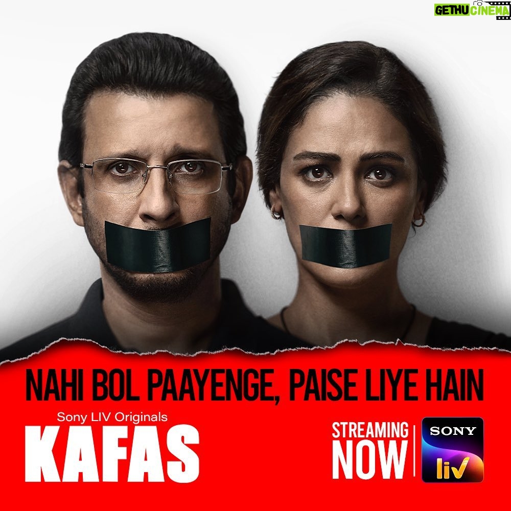 Sharman Joshi - 41.4K Likes - Witness the high stakes and moral dilemmas faced in the struggle between power and morality.⚖️
#Kafas streaming now on Sony LIV.
#kafasonsonyliv