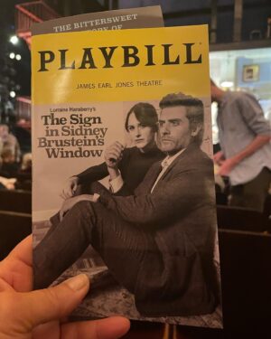 Sharon Bialy Instagram - Day 2 play 2 matinee @rachelbrosnahan @official_oscar_isaac_page @miriamsilverman