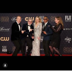 Sharon Bialy Instagram - I am so proud of these folks @rheaseehorn @odenkirkstagram @thegiancarloesposito #petergould @criticschoice . They won!!!! Finally. Spending the night celebrating them all was a joy! @bettercallsaulamc #bialythomasandassociates pride.  Long journey to  win and all the sweeter! @sherrythomaslane @rscottcast @instalyssa1 you are the best home team ever!!!!