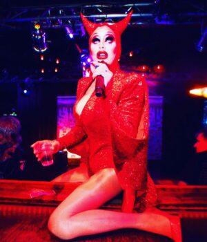 Sharon Needles Instagram - Devil bunnies .. @charlieslasvegas