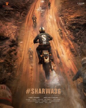 Sharwanand Instagram - Gear up for adrenaline pumping adventure with #Sharwa36 💥💥

@k.abhireddy @rajeevan.n @yuvadop @ghibranofficial @iamanil @uvcreationsofficial