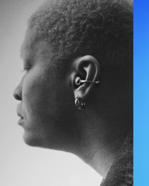 Shaun Ross Instagram - “Explore audio in a new light with earKron audio ear-cuffs by @casandkera . It’s not just about hearing, it’s about blending sleek design with discreet technology. Tune into the symphony of the universe. #earKron #CASandKera #TechJewelry”