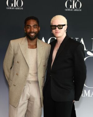 Shaun Ross Instagram - celebrating @armanibeauty with the launch of 
ACQUA DI GIO new perfume 
#armanibeauty