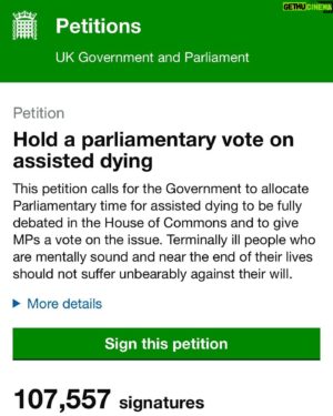 Shaun Ryder Instagram - Please sign this petition to call on parliament to debate making assisted dying for terminally ill people legal in the UK.
.
https://petition.parliament.uk/petitions/653593
.
@dignityindying