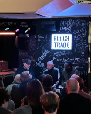 Shaun Ryder Instagram - Cheers to everyone that came down to see Shaun and Kermit at the Black Grape in-stores in Liverpool, Bury, Leeds and Nottingham this week!! Great to meet you all 👍🏻
.
The new Black Grape album ‘Orange Head’ is out now 🧡🧡🧡
.
Order here 👇🏻
https://lnk.to/5GWwnb
.
(or via link in bio)
.
🍇 Limited edition coloured vinyls, signed albums and bundles!! 🍇
.
📷: @wayneblairs 
.
#BlackGrape #ShaunRyder #KermitLeveridge #Newmusic