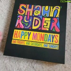 Shaun Ryder Instagram - Happy (Bank Holiday) Monday!! 😃
.
Here’s a sneak preview of the new book by Shaun. 
So if you’ve ever wondered what he thinks about tomato seeds, Christian Bale, Happy Mondays, working at the Post Office and more… this is the book for you 🤓🤓🤓📚📚📚
.
Get your copy now!!
.
Book pre-order and Q&A tickets available now via link in bio 👆🏻
.
#HappyMondays #BlackGrape #ShaunRyder #SWR #Book #Newrelease #Newbook #BooksofInstagram