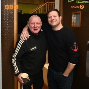 Shaun Ryder Instagram - Shaun chatted to Dermot O’Leary on  his BBC Radio 2 Breakfast Show about the new Black Grape album ‘Orange Head’ 🍊
.
Listen to the full interview here 👇🏻 
.
https://www.bbc.co.uk/sounds/play/m001v9fm
.
#BlackGrape #ShaunRyder #KermitLeveridge #BBCRadio2 #DermotOLeary